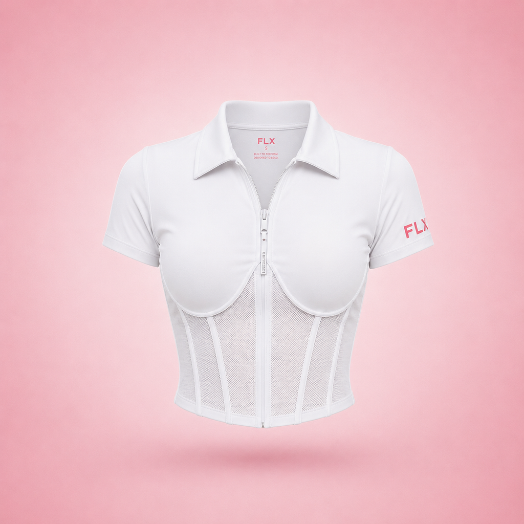 The Queen of the Court Corset Polo Tops